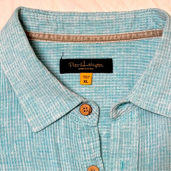 Ascot Shop House Brand (located in La Jolla,CA) short sleeved button up - Picture 5 of 5